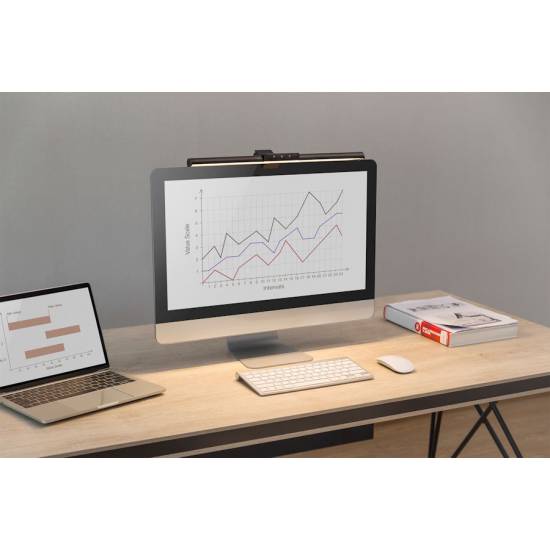Lampa LED do monitora zaciskowa USB Digitus DA-90415